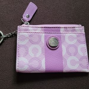 COACH mini skinny change case